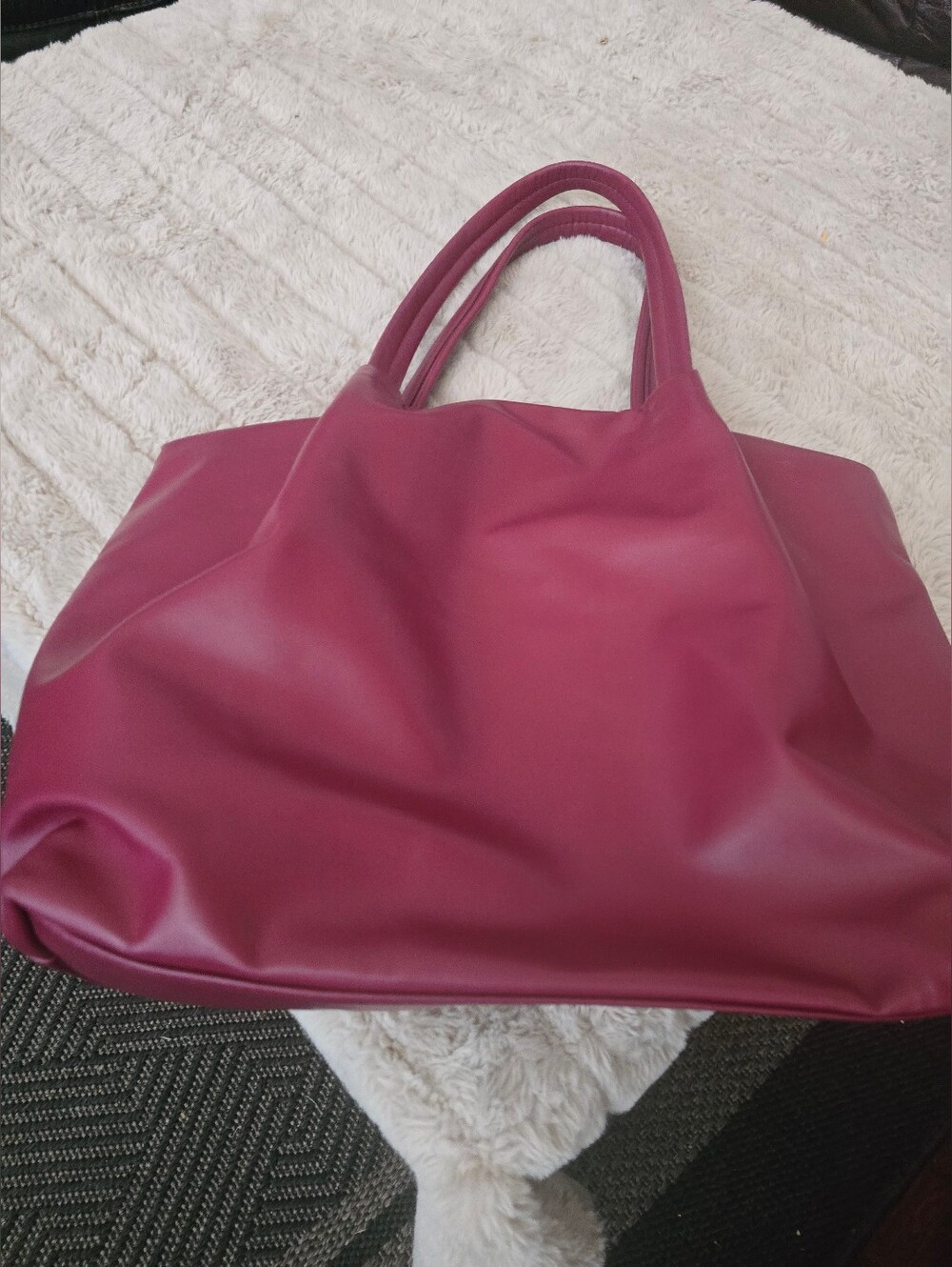 Neiman Marcus Classic Women's Tote Bag in Berry Pink
